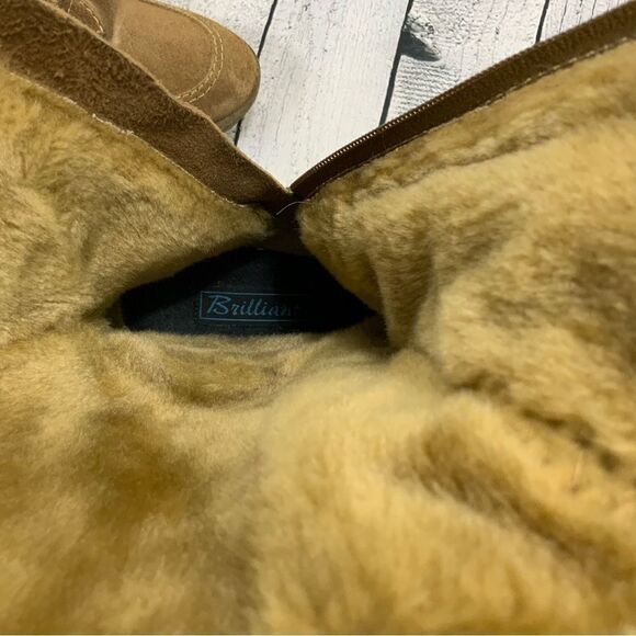 BRILLIANT Insulated Waterproof Suede leather lace up winter boots - Picture 9 of 11